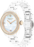 Buy Shop Coach Preston Mother of Pearl White Dial White Steel Strap Watch for Women - 14503662 USA Online