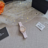 Buy Shop Coach Preston Pink Dial Pink Steel Strap Watch for Women - 14503465 USA Online