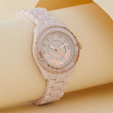 Buy Shop Coach Preston Pink Dial Pink Steel Strap Watch for Women - 14503465 USA Online