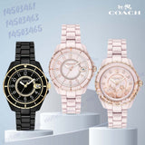 Buy Shop Coach Preston Pink Dial Pink Steel Strap Watch for Women - 14503465 USA Online