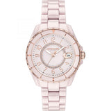 Buy Shop Coach Preston Pink Dial Pink Steel Strap Watch for Women - 14503465 USA Online