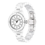 Buy Shop Coach Preston White Dial White Steel Strap Watch for Women - 14503462 USA Online
