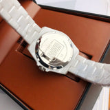 Buy Shop Coach Preston White Dial White Steel Strap Watch for Women - 14503464 USA Online
