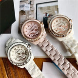 Buy Shop Coach Preston White Dial White Steel Strap Watch for Women - 14503464 USA Online