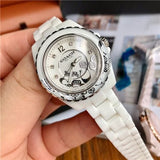 Buy Shop Coach Preston White Dial White Steel Strap Watch for Women - 14503464 USA Online