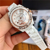 Buy Shop Coach Preston White Dial White Steel Strap Watch for Women - 14503464 USA Online