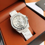 Buy Shop Coach Preston White Dial White Steel Strap Watch for Women - 14503464 USA Online