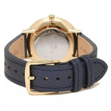 Buy Shop Coach Slim Easton Silver Dial Blue Leather Strap Watch for Women - 14502687 USA Online