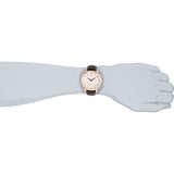 Buy Shop Coach Slim Easton Silver Dial Brown Leather Strap Watch for Women - 14502694 USA Online