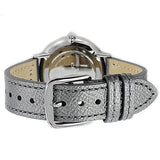 Buy Shop Coach Slim Easton Silver Dial Grey Leather Strap Watch for Women - 14502686 USA Online