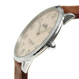 Buy Shop Coach Slim Easton White Dial Brown Leather Strap Watch for Women - 14502682 USA Online