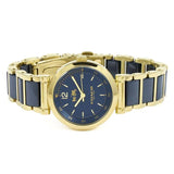 Buy Shop Coach Sport Ceramic Blue Dial Two Tone Steel Strap Watch for Women - 14502462 USA Online