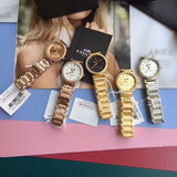 Buy Shop Coach Sport Diamonds Gold Dial Gold Steel Strap Watch for Women - 14502195 USA Online