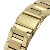 Buy Shop Coach Sport Diamonds Gold Dial Gold Steel Strap Watch for Women - 14502195 USA Online