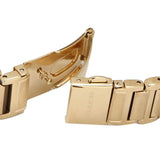 Buy Shop Coach Sport Diamonds Gold Dial Gold Steel Strap Watch for Women - 14502195 USA Online