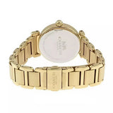 Buy Shop Coach Sport Diamonds Gold Dial Gold Steel Strap Watch for Women - 14502195 USA Online