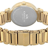 Buy Shop Coach Sport Diamonds Gold Dial Gold Steel Strap Watch for Women - 14502195 USA Online