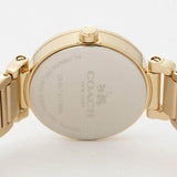 Buy Shop Coach Sport Diamonds Gold Dial Gold Steel Strap Watch for Women - 14502195 USA Online