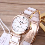Buy Shop Coach Sport White Dial Two Tone Steel Strap Watch for Women - 14502463 USA Online