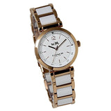 Buy Shop Coach Sport White Dial Two Tone Steel Strap Watch for Women - 14502463 USA Online