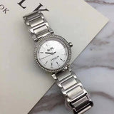 Buy Shop Coach Sports Crystals Silver Dial Silver Steel Strap Watch for Women - 14502194 USA Online