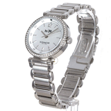 Buy Shop Coach Sports Crystals Silver Dial Silver Steel Strap Watch for Women - 14502194 USA Online