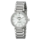 Buy Shop Coach Sports Crystals Silver Dial Silver Steel Strap Watch for Women - 14502194 USA Online