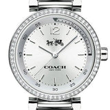 Buy Shop Coach Sports Crystals Silver Dial Silver Steel Strap Watch for Women - 14502194 USA Online