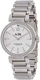 Buy Shop Coach Sports Crystals Silver Dial Silver Steel Strap Watch for Women - 14502194 USA Online