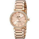 Buy Shop Coach Sports Rose Gold Dial Rose Gold Steel Strap Watch for Women - 14502200 USA Online