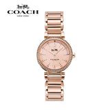 Buy Shop Coach Sports Rose Gold Dial Rose Gold Steel Strap Watch for Women - 14502200 USA Online