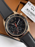 Buy Shop Coach Sullivan Chronograph Black Dial Black Leather Strap Watch for Men - 14602087 USA Online