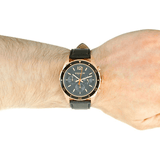 Buy Shop Coach Sullivan Chronograph Black Dial Black Leather Strap Watch for Men - 14602087 USA Online