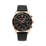 Buy Shop Coach Sullivan Chronograph Black Dial Black Leather Strap Watch for Men - 14602087 USA Online