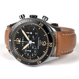 Buy Shop Coach Sullivan Chronograph Black Dial Brown Leather Strap Watch for Men - 14602070 USA Online