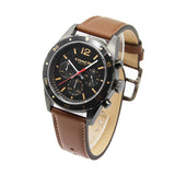 Buy Shop Coach Sullivan Chronograph Black Dial Brown Leather Strap Watch for Men - 14602070 USA Online