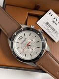 Buy Shop Coach Sullivan Chronograph White Dial Brown Leather Strap Watch for Men - 14602057 USA Online