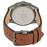 Buy Shop Coach Sullivan Chronograph White Dial Brown Leather Strap Watch for Men - 14602057 USA Online