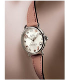 Buy Shop Coach Tatum White Dial Pink Leather Strap Watch For Women - 14502799 USA Online