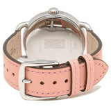 Buy Shop Coach Tatum White Dial Pink Leather Strap Watch For Women - 14502799 USA Online