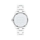 Buy Shop Coach Preston White Dial White Steel Strap Watch for Women - 14503462 USA Online