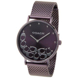 Buy Shop Coach Perry Purple Dial Purple Mesh Bracelet Watch for Women - 14503823 USA Online