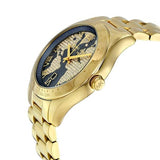 Buy Shop Michael Kors Layton Pave Blue Dial Gold Steel Strap Watch for Women - MK6243 USA Online