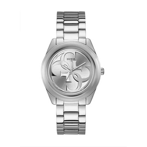 Buy Shop Guess G-Twist Silver Dial Silver Steel Strap Watch for Women - W1082L1 USA Online