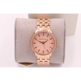Buy Shop Michael Kors Argyle Quartz Rose Gold Dial Rose Gold Steel Strap Watch For Women - MK3156 USA Online