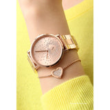 Buy Shop Michael Kors Jaryn Rose Gold Dial Rose Gold Steel Strap Watch for Women - MK3621 USA Online