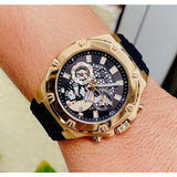 Buy Shop Guess Third Gear Multifunction Black Dial Black Rubber Strap Watch for Men - GW0334G2 USA Online