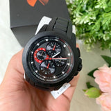 Buy Shop Michael Kors Ryker Chronograph Black Dial Black Steel Strap Watch For Men - MK8529 USA Online