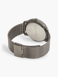 Buy Shop Calvin Klein Minimal Grey Dial Grey Mesh Bracelet Watch for Men - K3M517P4 USA Online