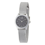 Buy Shop Calvin Klein Minimal Grey Dial Silver Mesh Bracelet Watch for Women - K3M53154 USA Online
